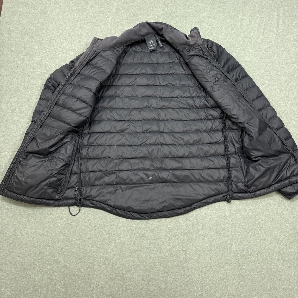 Champion C9 Puffer Jacket Mens Small Black Down - Picture 4 of 8